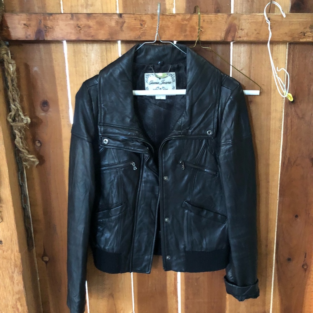 Guess Bomber Leather jacket